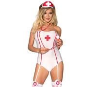 Costume Erotico da Infermiera Subblime - Spalle Scoperte, S/M