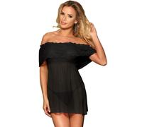 Costume Erotico Subblime Dresses - Abito Corto + Perizoma Nero