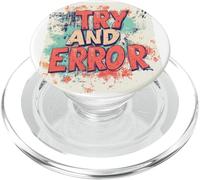 Costume etico aziendale per gli amanti del discorso di tentativi ed errori PopSockets PopGrip per MagSafe