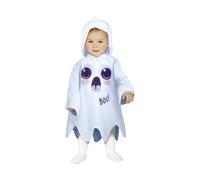 FIESTAS GUIRCA Costume da Fantasma Carino Boo per Bebè Bambina o Bambino - Costume Halloween da Bebè 18-24 Mesi