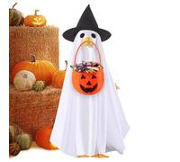 Costume Fantasma per Oche da Portico,Costume Da Fantasma Per Oche Da Portico - Vestito per Stature da Prato Halloween per Cortile Stagione Autunnale,Per Decoratori Casa E Organizzatori Eventi