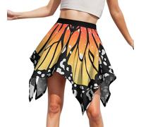 Costume Farfalla Costume Carnevale Farfalla Donna Fiore Vestito Da Bambina Ali Gonna Arcobaleno Sirena Maschera Fata Cerchietto Messicano Yellow Skirt Costumi Pulcinella Di Xl Turchina Arlecchino