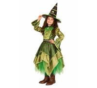 Costume Fata Dei Boschi Bambina Vestito Carnevale
