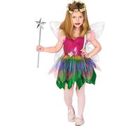 Widmann - Costume Fatina dell'arcobaleno per Bambina, 110 cm/3-4 Years