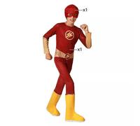 Costume Flash Bambino Vestito Carnevale Supereroe Rosso Atosa 73534