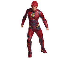Costume Flash Deluxe Da Uomo Justice League Abbigliamento Elegante Per Adulti