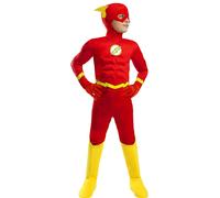 Costume Flash deluxe per bambino (Ufficiale Warner Bros) Funidelia