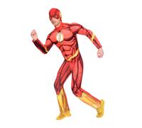 amscan DC Comics 9906106 - Costume da uomo ufficiale della DC Comics Classic The Flash, per adulti, taglia: M