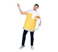 Costume For Adults My Other Me Beer Mug One Size Unisex Costumes NUOVO