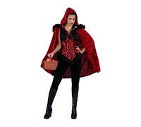 Costume For Adults My Other Me Black Forest Little Red Rid Unisex Costumes NUOVO