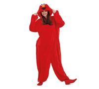Costume For Adults My Other Me Sesame Street Elmo (Size: S Unisex Costumes NUOVO