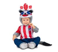 Costume For Babies Atlético Madrid 5 Pieces American India Unisex Costumes NUOVO
