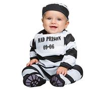 Costume For Babies My Other Me Mad Prison 0-6 Months Unisex Costumes NUOVO