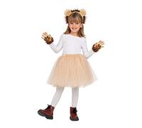 Costume For Children My Other Me Lion One Size (3 Pieces) Unisex Costumes NUOVO
