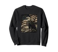 Costume Freedom vola sopra Stelle e Strisce Felpa