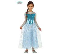 COSTUME FROZEN ELSA CARNEVALE PRINCIPESSA NEVI VESTITO GUIRCA BAMBINA