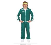 Costume gamer tuta verde giocatore coreano