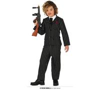 COSTUME GANGSTER BAMBINO TG. 5-6 ANNI