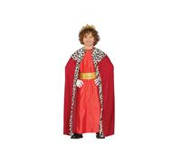 COSTUME GASPARE CARNEVALE BAMBINO VESTITO GUIRMA PRESEPE RE MAGIO AMARANTO