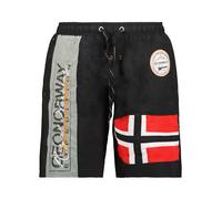 Geographical Norway Bermuda Mare Piscina Corto Nero Uomo