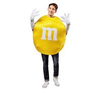 Costume Giallo M & M Per Adulti | Taglia Unica