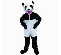 Costume Gigante Di Panda Bianco E Nero Carino