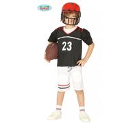 Costume Giocatore da Rugby 5/6 anni Bambino Accessori Travestimento