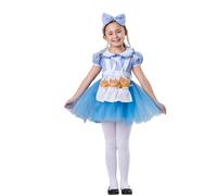 Dress Up America Costume da Riccioli D'oro per Bambina - Costume da Personaggio dei Libri di Fiabe per Bambini - Set di Riccioli D'oro e Tre Orsi