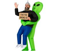 Costume gonfiabile alieno che ti rapisce uomo
