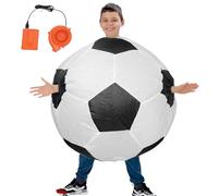 Costume Gonfiabile, Costumi Gonfiabili A Forma Di Palla Da Calcio Per Adulti, Costume per Fiere dei Fumetti e Feste di Compleanno a Tema e Recite Scolastiche e Natale