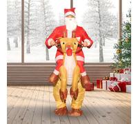 Costume gonfiabile di Natale per le decorazioni di spettacoli teatrali