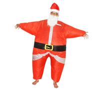 Costume gonfiabile natalizio da Babbo Natale, tuta, vestito elegante
