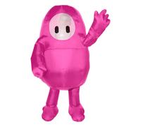 Costume Gonfiabile Per Bambini Fall Guys Rosa | Taglia Unica Fino A 14