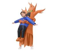 Costume gonfiabile spaventoso per adulti, costume gonfiabile per Halloween, uomo e donna, divertente, per feste (bambini)
