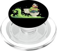 Costume grafico da toilette e toilette pazza PopSockets PopGrip per MagSafe