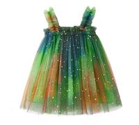 Costume Halloween Bambina Vestito Bambino Gonna Tulle Ragazza Strega Stampa a Zucca da Tutu per Ragazze di