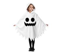 Costume Halloween Bambino con Mantello e Cappuccio da Recita Scolastica | Mantello con Cappuccio e Linea Lunga, un Costume Morbido in Poliestere per la Prima Festa in Famiglia e per le Foto Ricordo