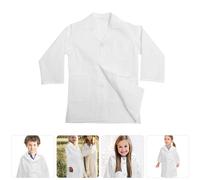 Costume Halloween Dottoressa Camici Da Laboratorio Cappotto Medico Bianco