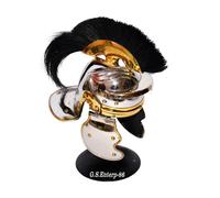 Costume Halloween medievale con casco spartano da uomo centurione romano per ...