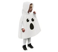 Costume Halloween Neonato Mantello Fantasma per Bambini Costume di Halloween Fantasma Bianco con Cappuccio Completini Bimbi
