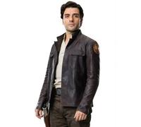 Costume Halloween Star Wars Gli Ultimi Jedi Poe Dameron Giacca di Cotone Marrone