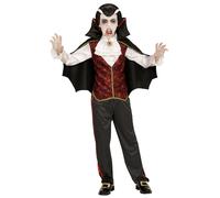 W WIDMANN MILANO Party Fashion - costume bambino vampiro, gotico, succhiasangue, Halloween, costumi in maschera