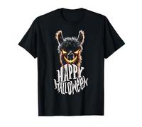 Costume Happy Halloween Alpaca Animal Fun Maglietta