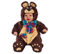 Costume Happy Teddy Superbaby - Taglia 3/6 mesi