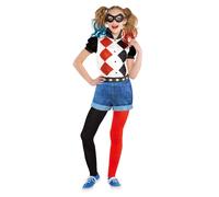 Costume Harley Quinn per bambini di età 8-10 anni