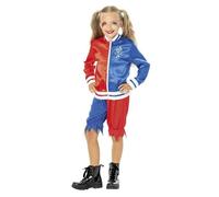 COSTUME HARLEY QUINN TAGLIA 7/8 ANNI 122-128 CM