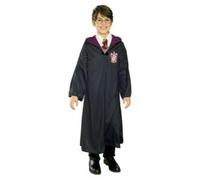 Costume harry potter per bambini - tunica nera con stemma grifondoro