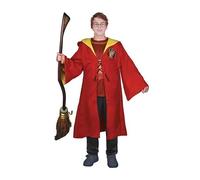 Ciao- Harry Potter Quidditch Gryffindor costume travestimento bambino originale (Taglia 10-12 anni), Rosso, Giallo