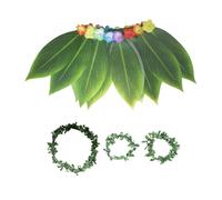 Costume Hawaiano Abiti Tropicali Traspiranti