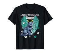 Costume Heart Lives In Heaven, Russian Blue Cat Memories Maglietta